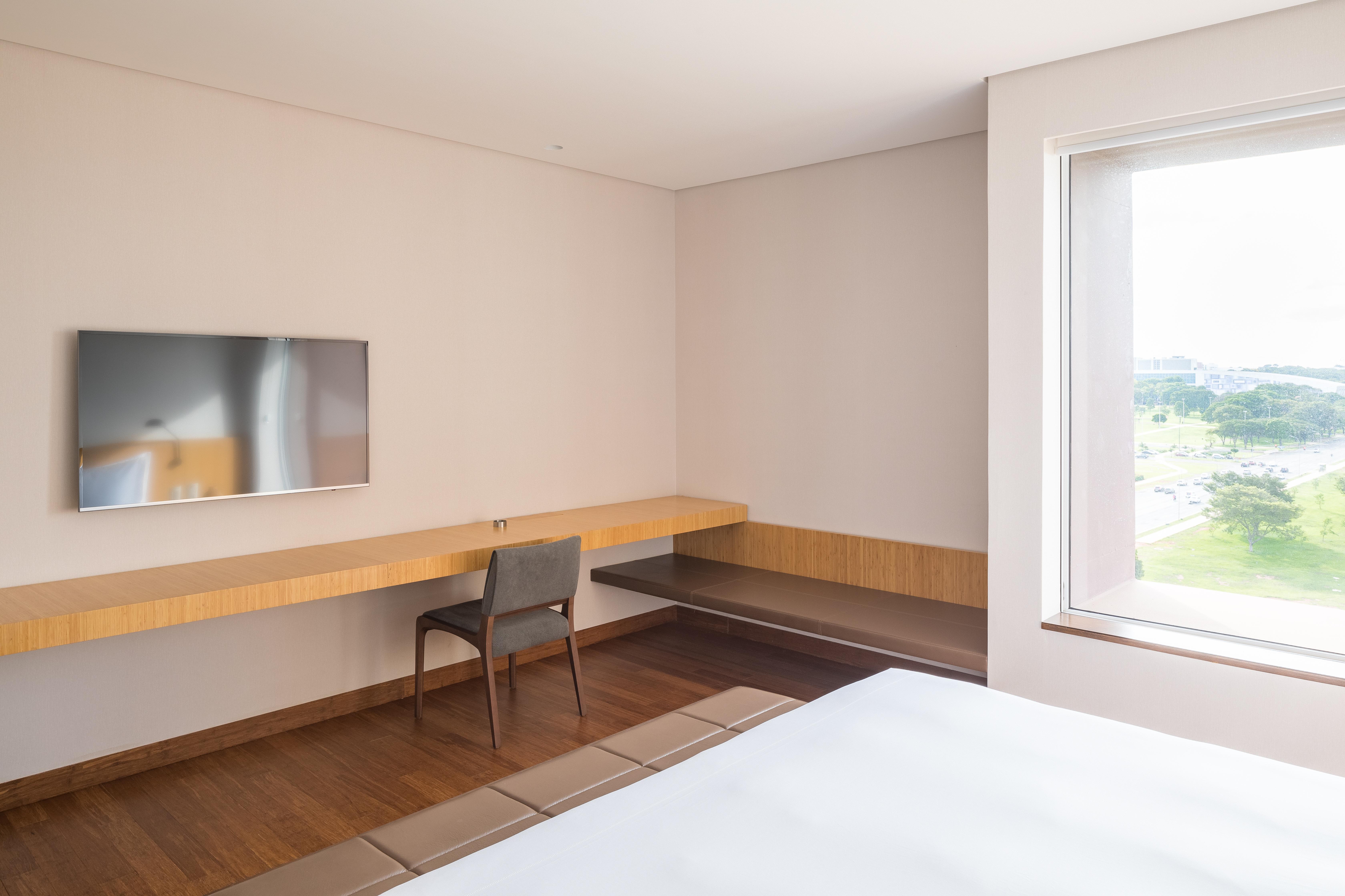 B Hotel Brasília Eksteriør bilde A typical room at the University of Freiburg